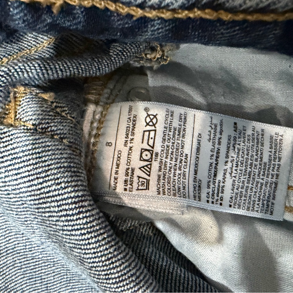 Old Navy Denim Sky-High Wide Leg Jeans - Picture 4 of 4